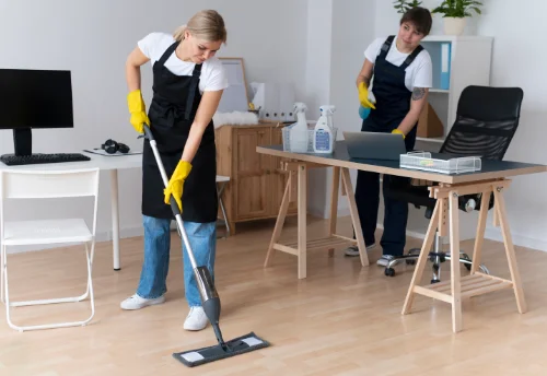Nettoyage de bureau professionnel à Saint-Martin-le-Beau
